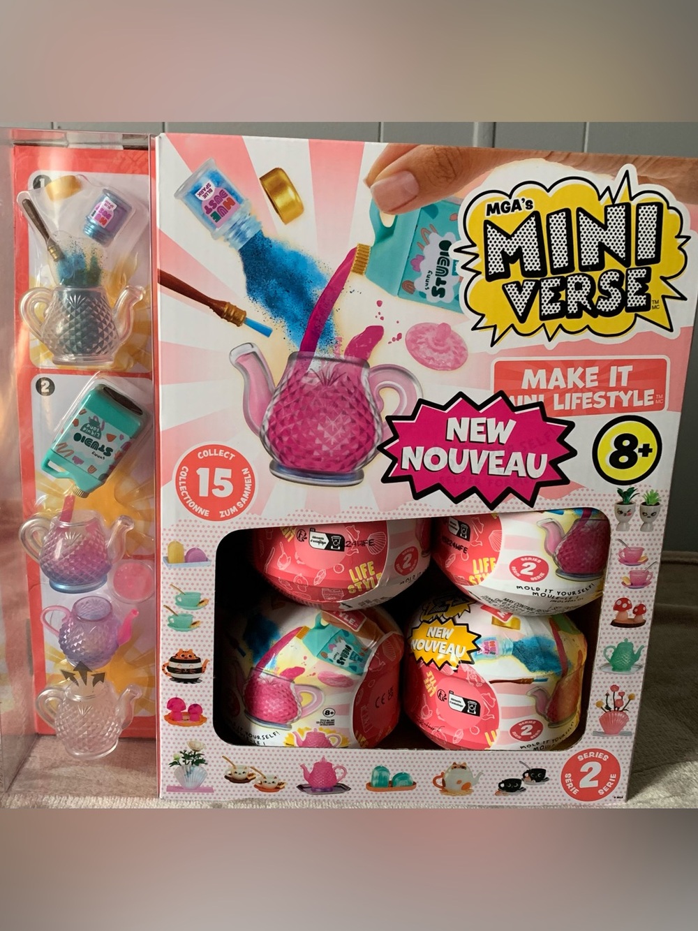 LOT OF 14 MGA Miniverse Make It Mini Lifestyle (Series 2) Display Box Included
